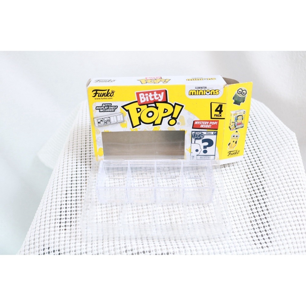 Funko Bitty Pop Minions Empty Box & Display Shelf Only No Figures